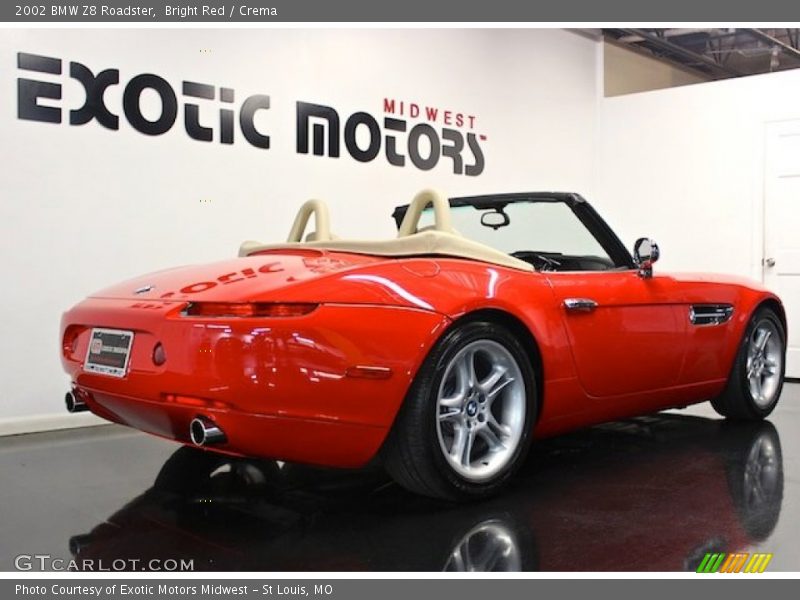 Bright Red / Crema 2002 BMW Z8 Roadster