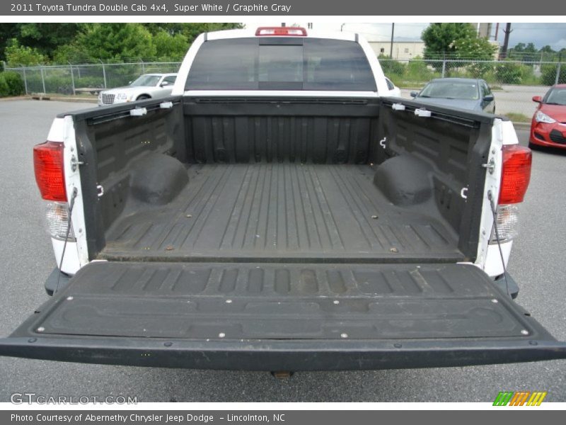 Super White / Graphite Gray 2011 Toyota Tundra Double Cab 4x4