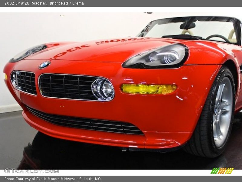 Bright Red / Crema 2002 BMW Z8 Roadster