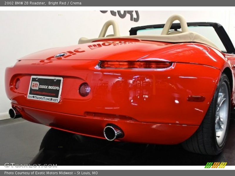 Bright Red / Crema 2002 BMW Z8 Roadster