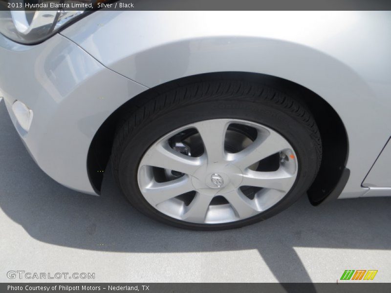 Silver / Black 2013 Hyundai Elantra Limited