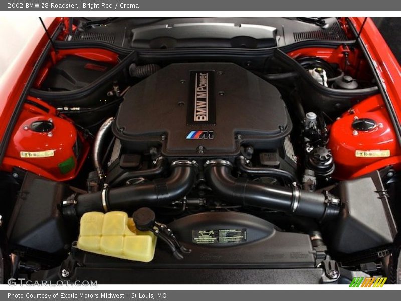  2002 Z8 Roadster Engine - 5.0 Liter DOHC 32-Valve V8