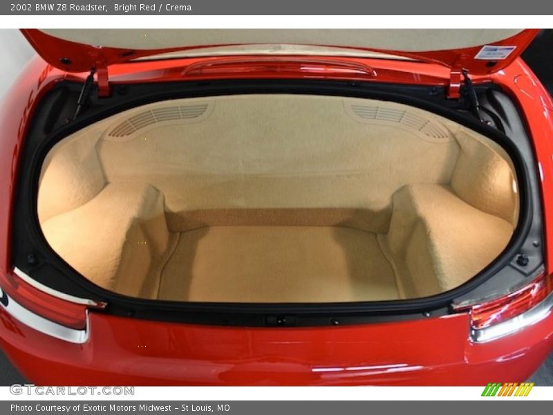  2002 Z8 Roadster Trunk