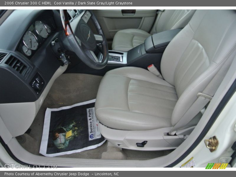 Cool Vanilla / Dark Slate Gray/Light Graystone 2006 Chrysler 300 C HEMI