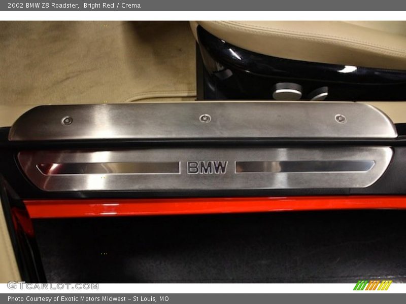 Bright Red / Crema 2002 BMW Z8 Roadster