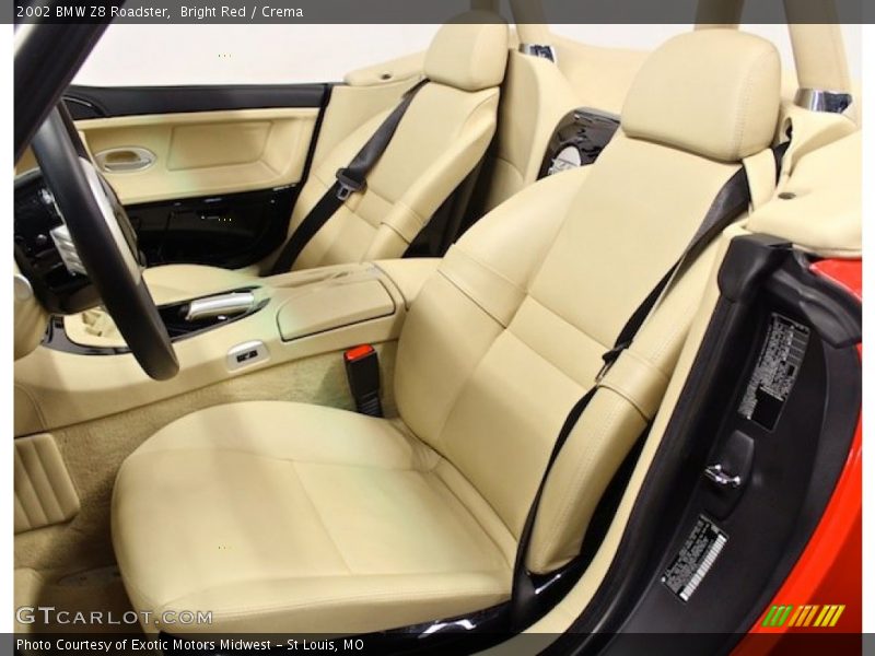 Front Seat of 2002 Z8 Roadster