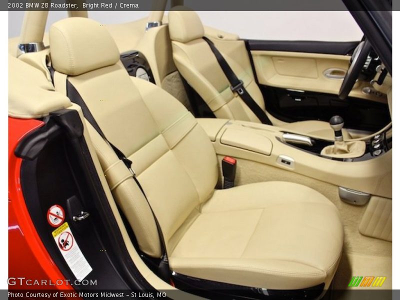 Front Seat of 2002 Z8 Roadster