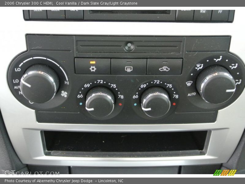 Controls of 2006 300 C HEMI
