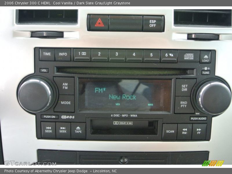 Audio System of 2006 300 C HEMI
