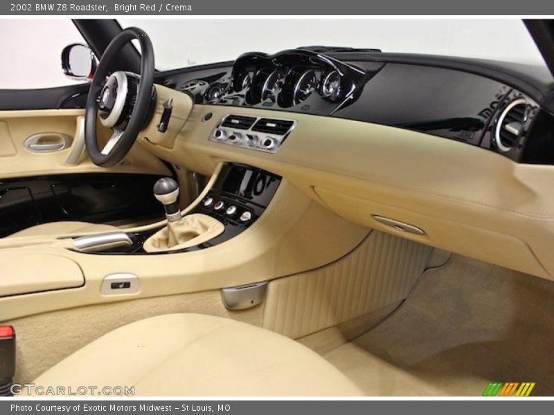 Dashboard of 2002 Z8 Roadster