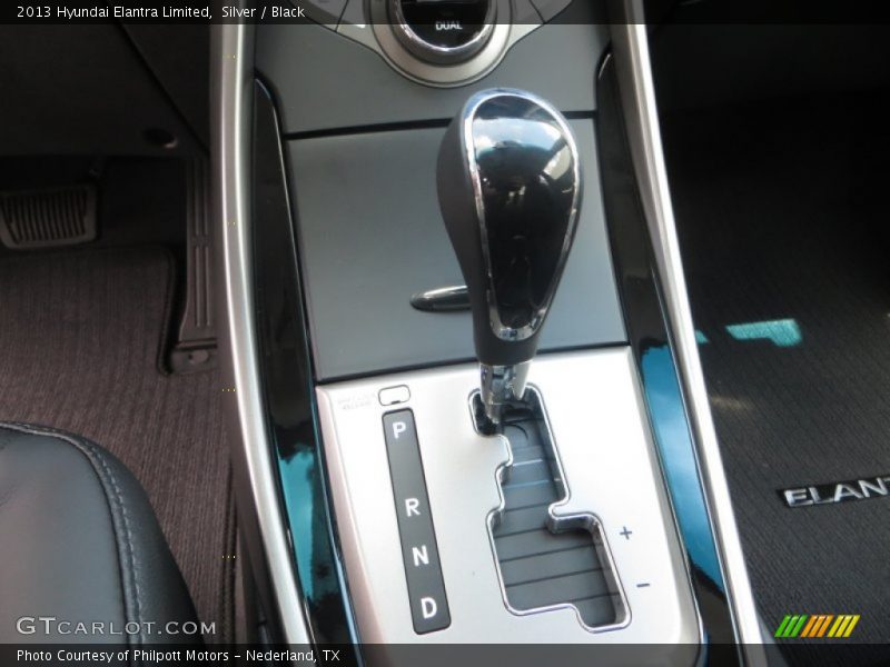 Silver / Black 2013 Hyundai Elantra Limited
