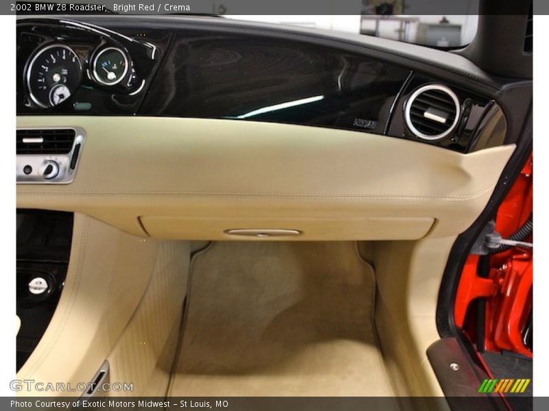 Bright Red / Crema 2002 BMW Z8 Roadster