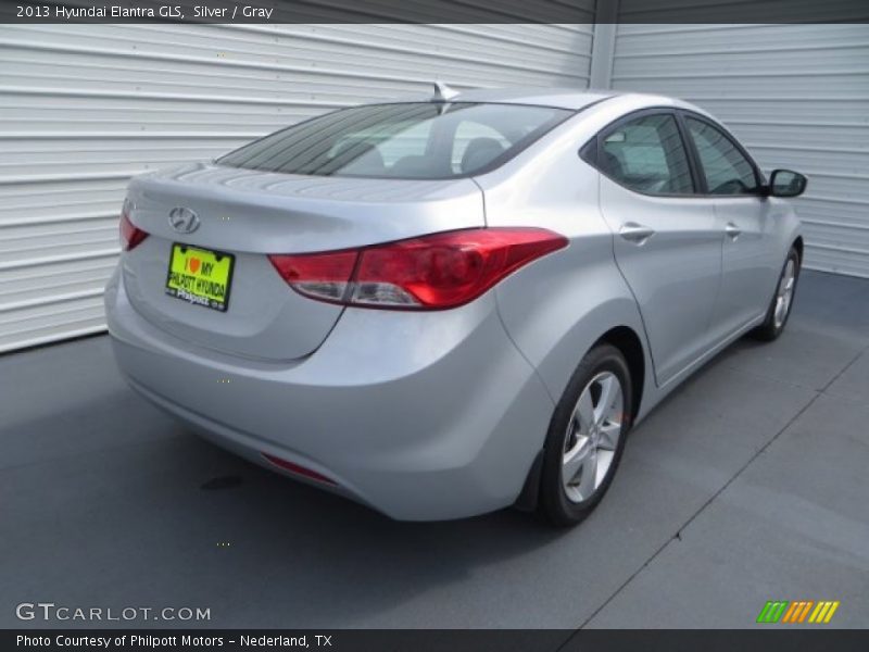 Silver / Gray 2013 Hyundai Elantra GLS