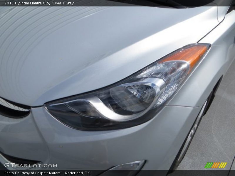 Silver / Gray 2013 Hyundai Elantra GLS