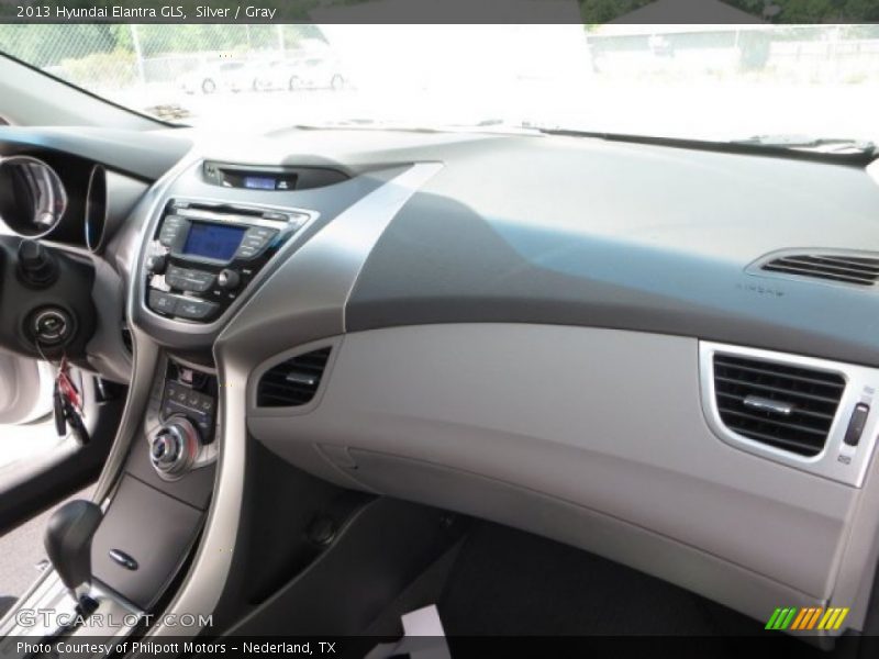 Silver / Gray 2013 Hyundai Elantra GLS