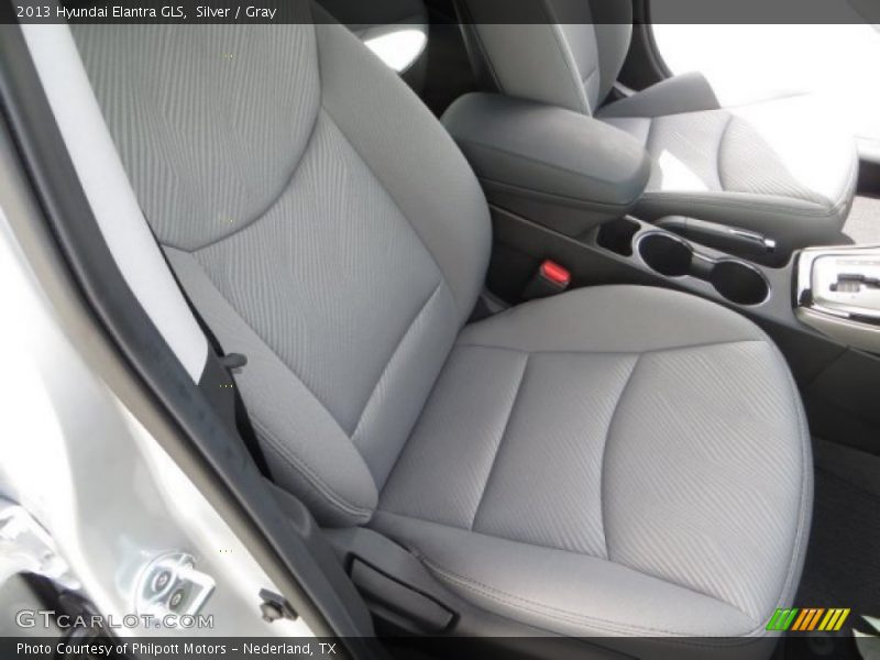 Silver / Gray 2013 Hyundai Elantra GLS