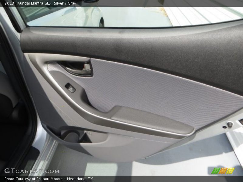 Silver / Gray 2013 Hyundai Elantra GLS