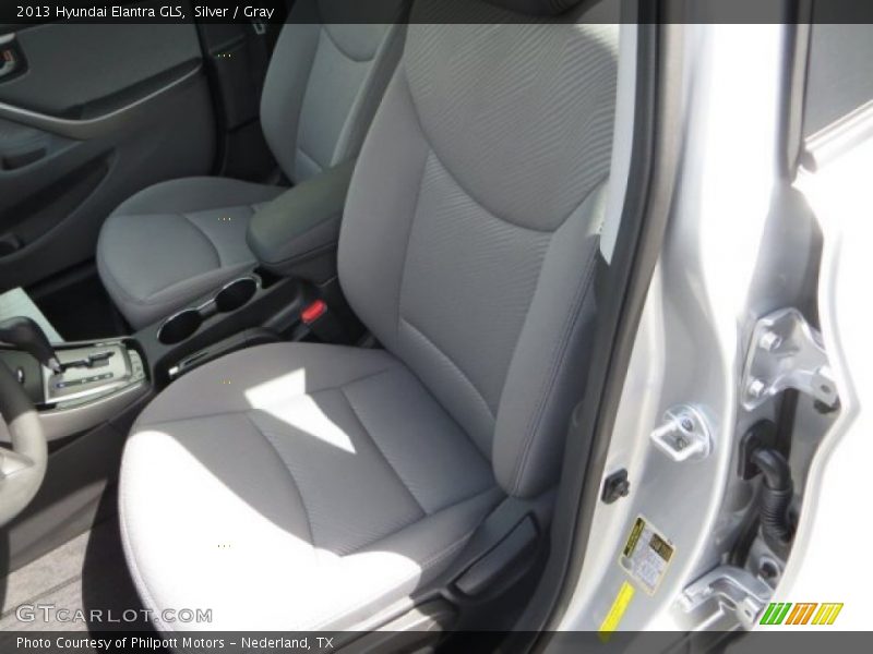 Silver / Gray 2013 Hyundai Elantra GLS