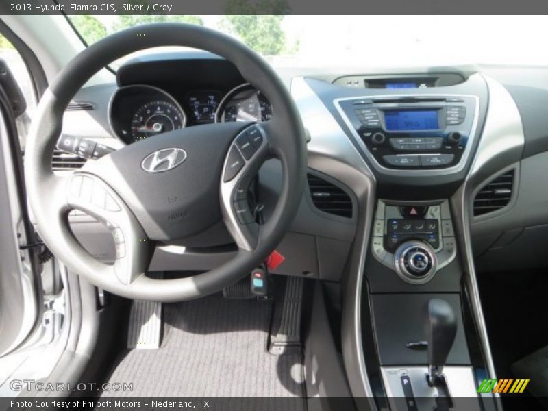 Silver / Gray 2013 Hyundai Elantra GLS