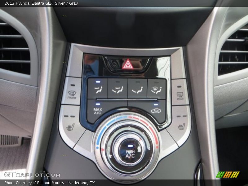 Silver / Gray 2013 Hyundai Elantra GLS