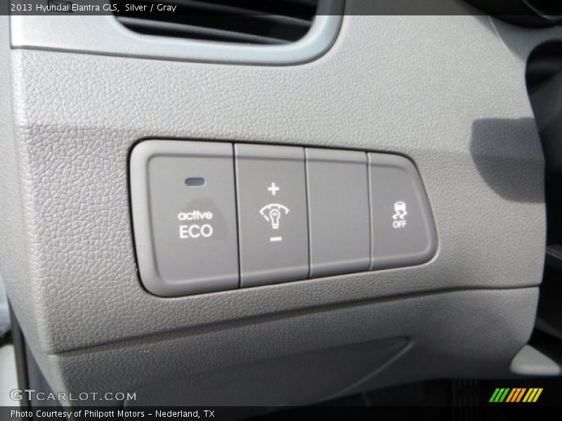 Silver / Gray 2013 Hyundai Elantra GLS