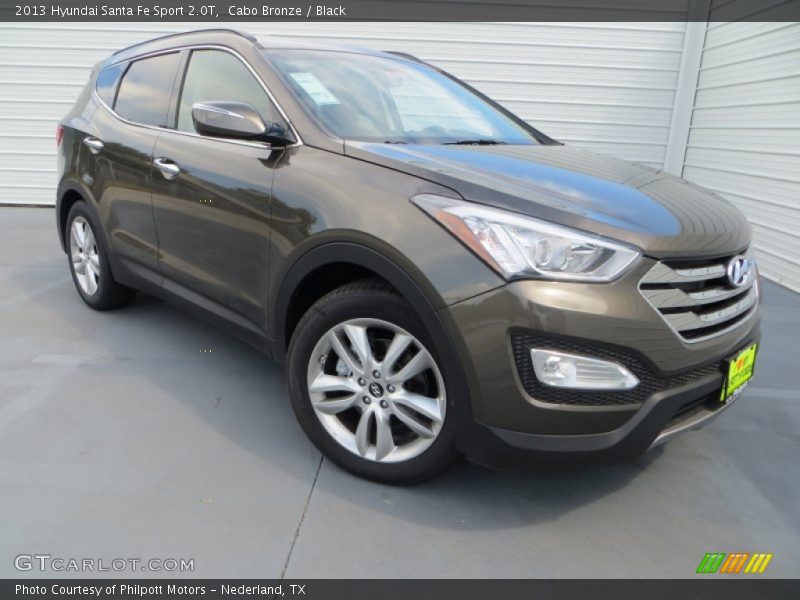 Front 3/4 View of 2013 Santa Fe Sport 2.0T