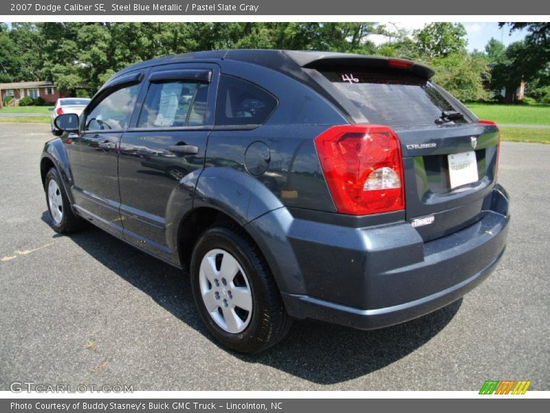 Steel Blue Metallic / Pastel Slate Gray 2007 Dodge Caliber SE