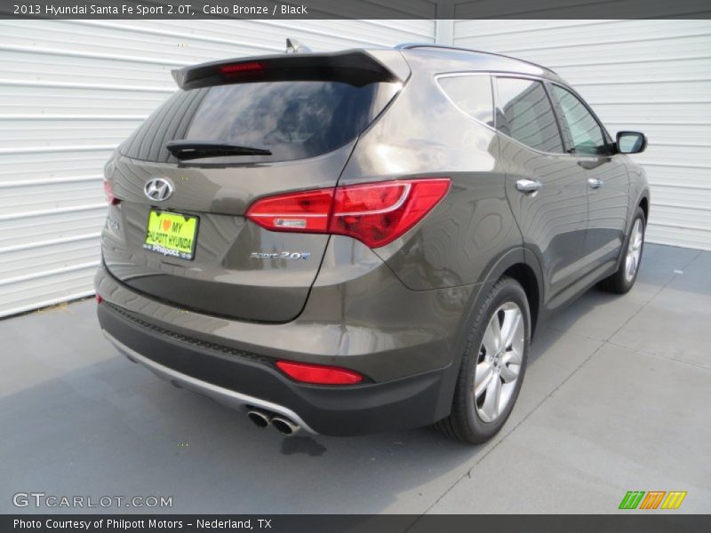 Cabo Bronze / Black 2013 Hyundai Santa Fe Sport 2.0T