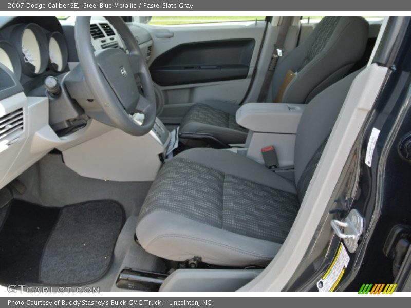 Steel Blue Metallic / Pastel Slate Gray 2007 Dodge Caliber SE