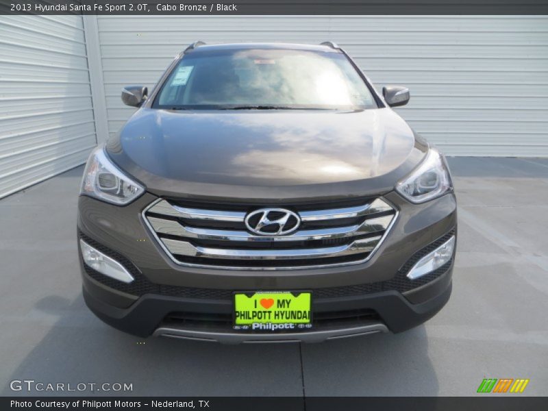 Cabo Bronze / Black 2013 Hyundai Santa Fe Sport 2.0T
