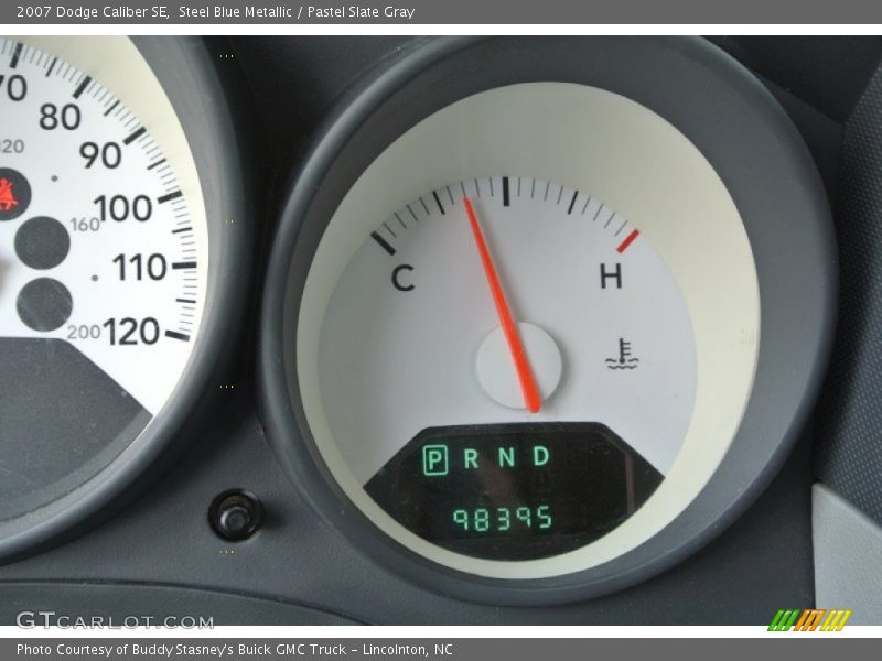 Steel Blue Metallic / Pastel Slate Gray 2007 Dodge Caliber SE