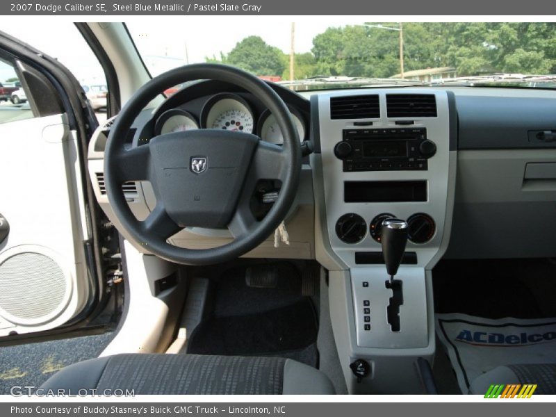 Steel Blue Metallic / Pastel Slate Gray 2007 Dodge Caliber SE