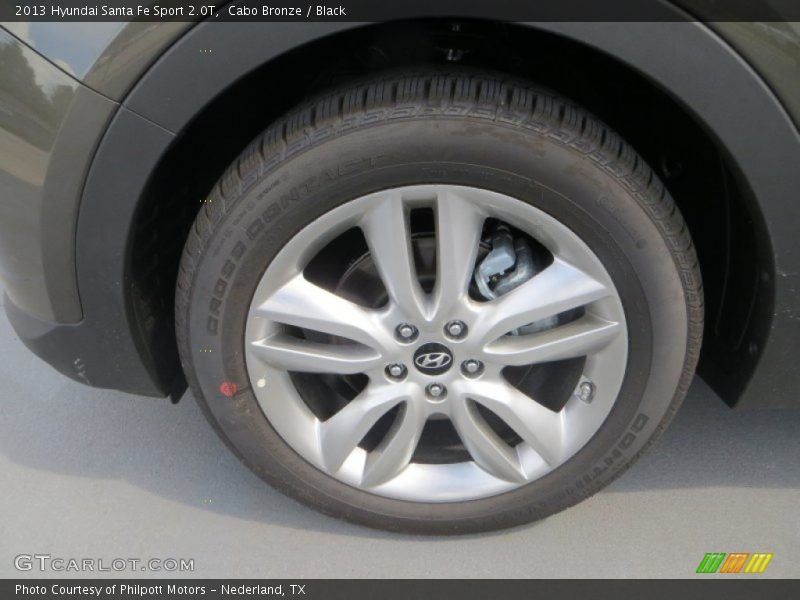 Cabo Bronze / Black 2013 Hyundai Santa Fe Sport 2.0T