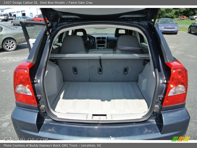 Steel Blue Metallic / Pastel Slate Gray 2007 Dodge Caliber SE