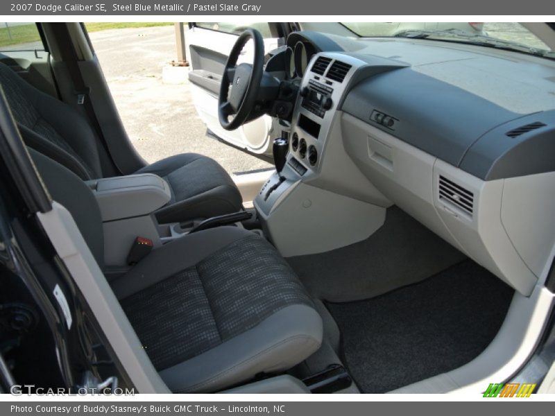 Steel Blue Metallic / Pastel Slate Gray 2007 Dodge Caliber SE