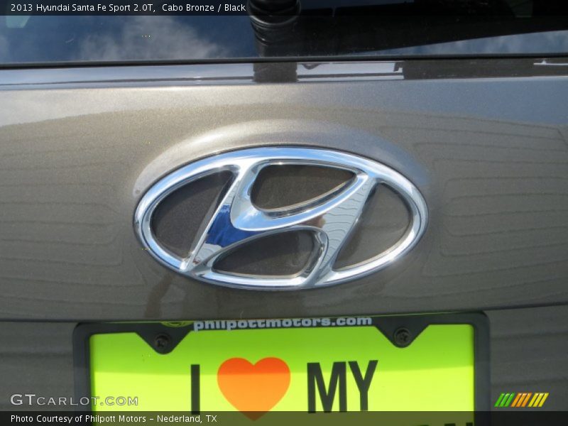 Cabo Bronze / Black 2013 Hyundai Santa Fe Sport 2.0T