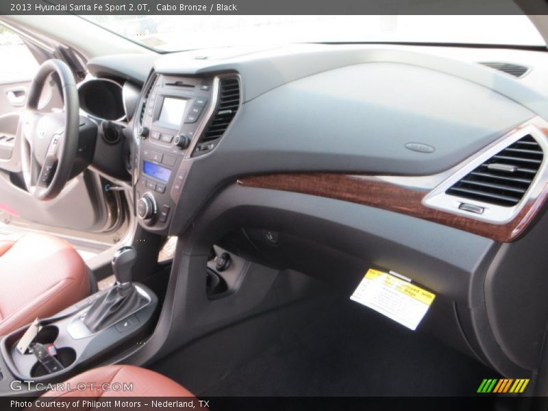Cabo Bronze / Black 2013 Hyundai Santa Fe Sport 2.0T