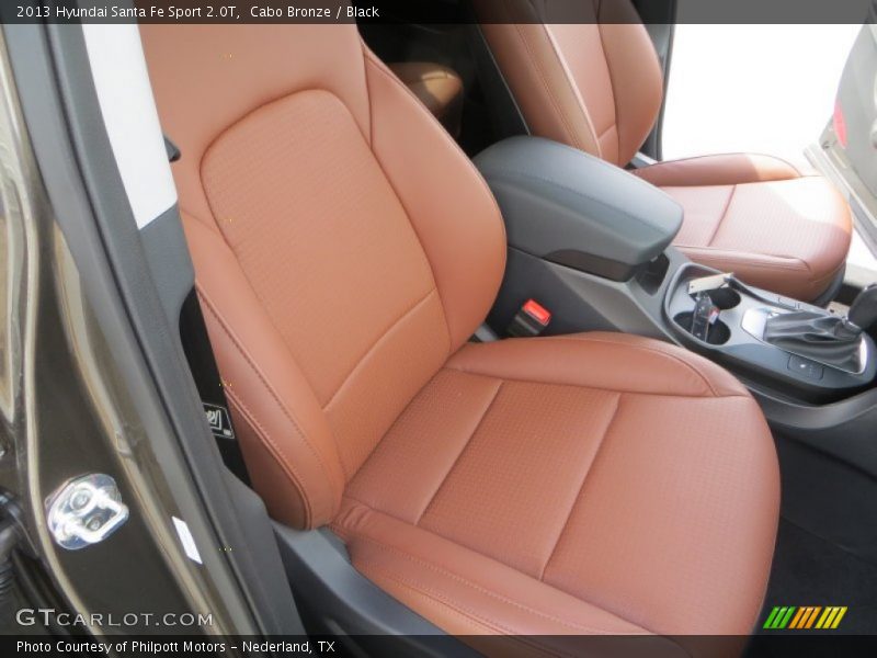 Cabo Bronze / Black 2013 Hyundai Santa Fe Sport 2.0T
