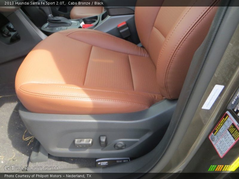 Front Seat of 2013 Santa Fe Sport 2.0T