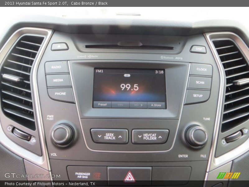 Cabo Bronze / Black 2013 Hyundai Santa Fe Sport 2.0T