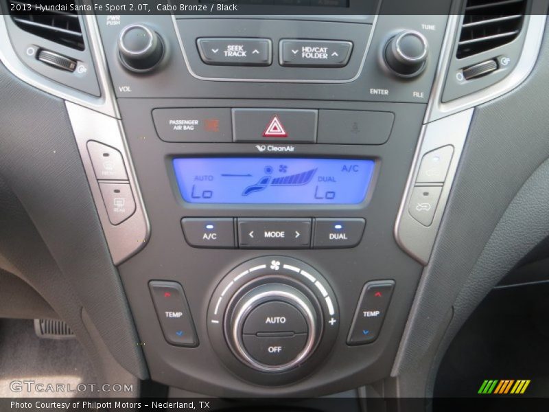 Cabo Bronze / Black 2013 Hyundai Santa Fe Sport 2.0T