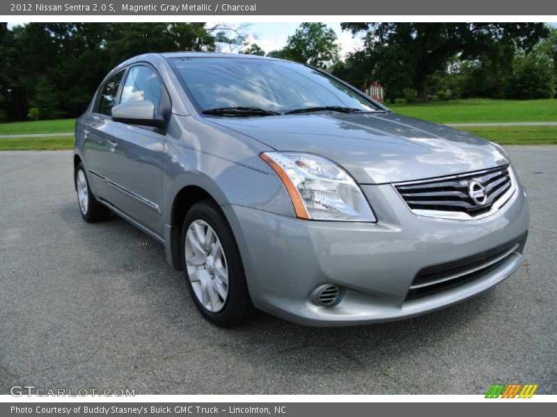 Magnetic Gray Metallic / Charcoal 2012 Nissan Sentra 2.0 S