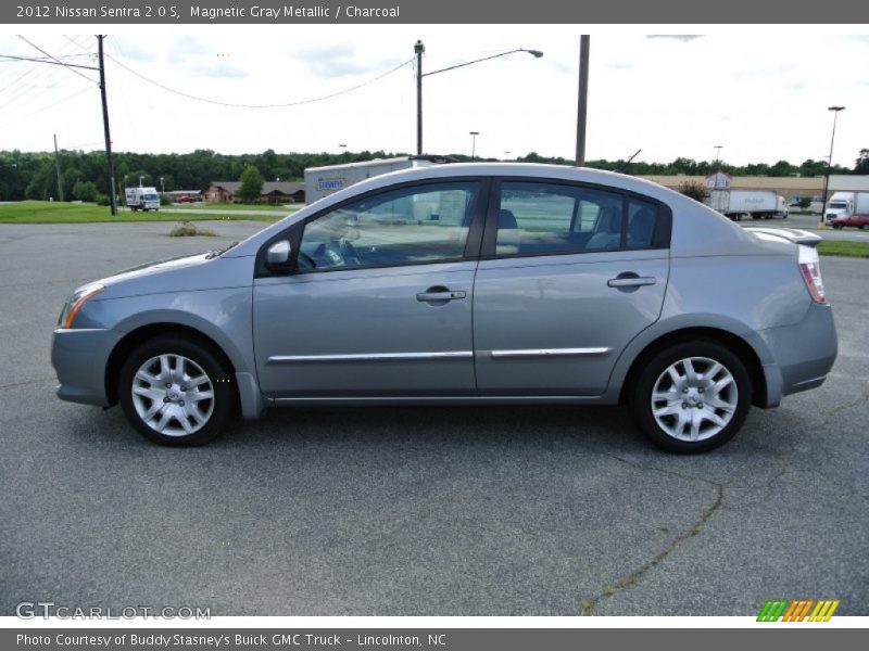 Magnetic Gray Metallic / Charcoal 2012 Nissan Sentra 2.0 S