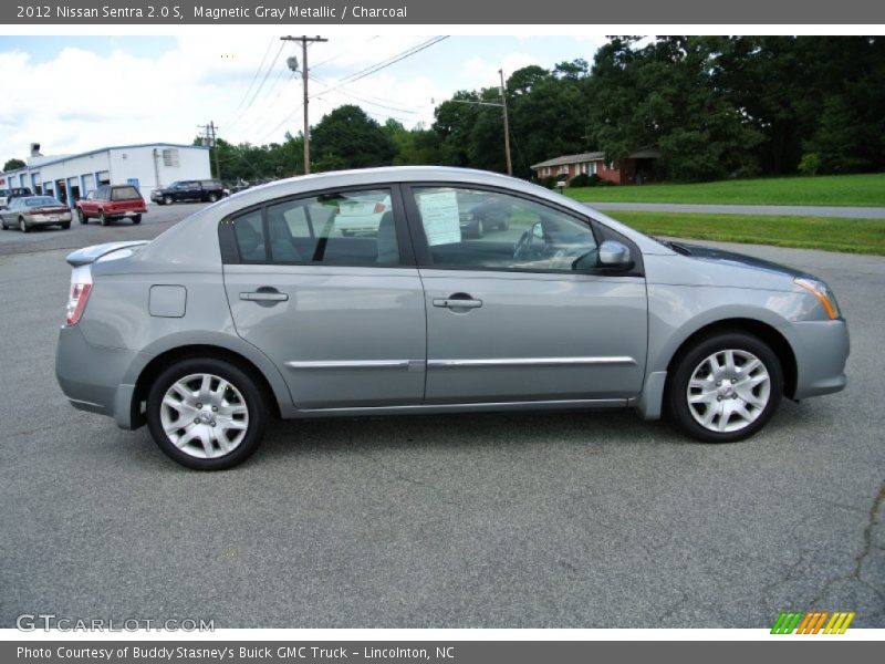 Magnetic Gray Metallic / Charcoal 2012 Nissan Sentra 2.0 S