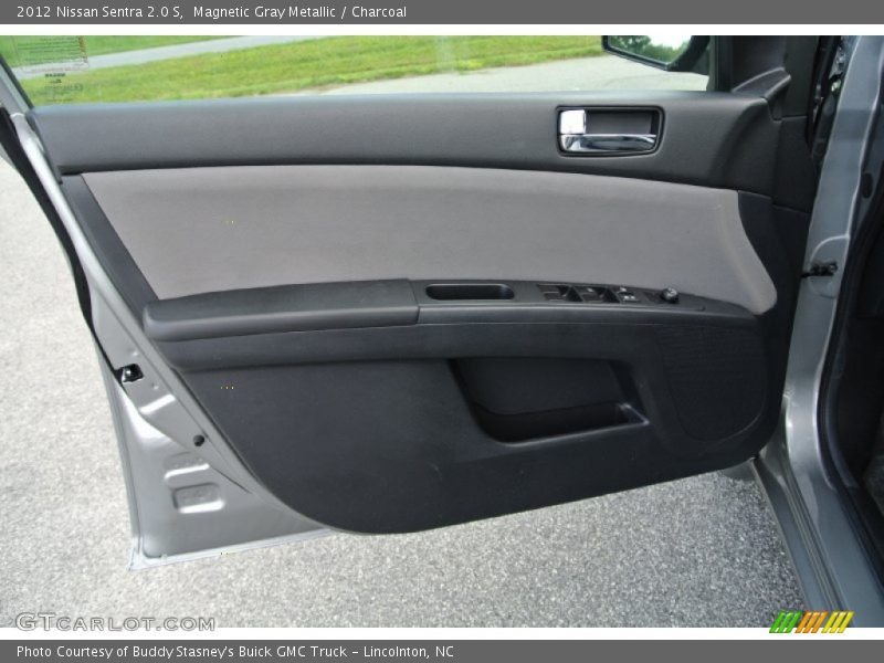 Magnetic Gray Metallic / Charcoal 2012 Nissan Sentra 2.0 S