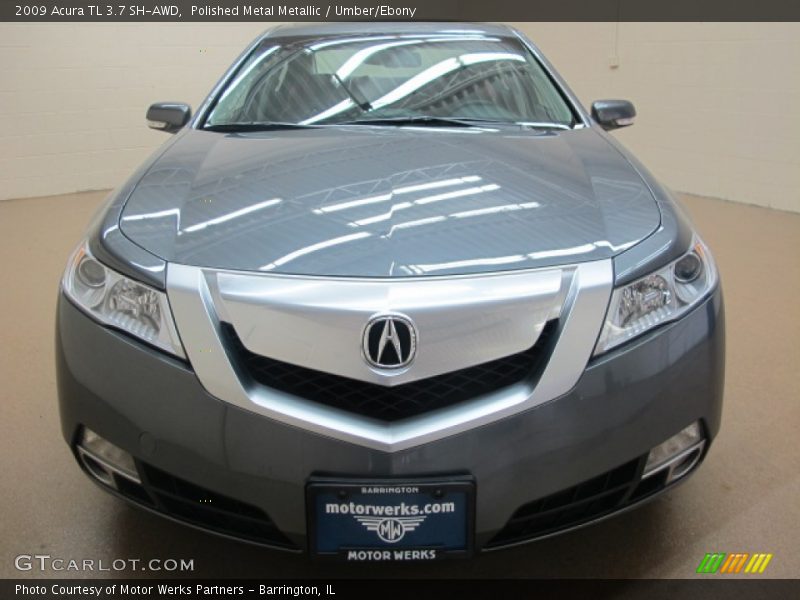 Polished Metal Metallic / Umber/Ebony 2009 Acura TL 3.7 SH-AWD