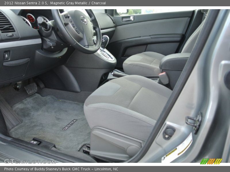 Magnetic Gray Metallic / Charcoal 2012 Nissan Sentra 2.0 S