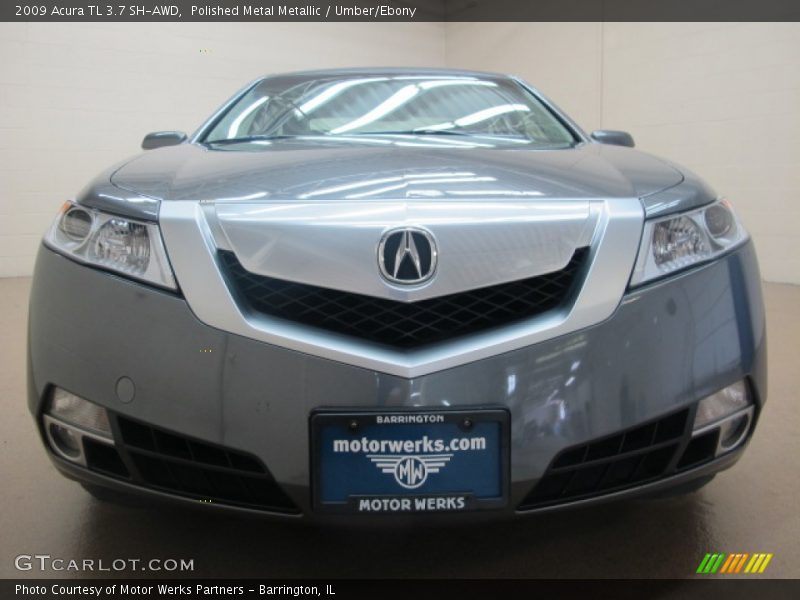 Polished Metal Metallic / Umber/Ebony 2009 Acura TL 3.7 SH-AWD