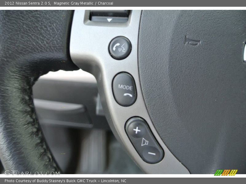 Magnetic Gray Metallic / Charcoal 2012 Nissan Sentra 2.0 S