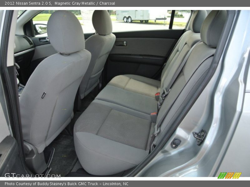 Magnetic Gray Metallic / Charcoal 2012 Nissan Sentra 2.0 S
